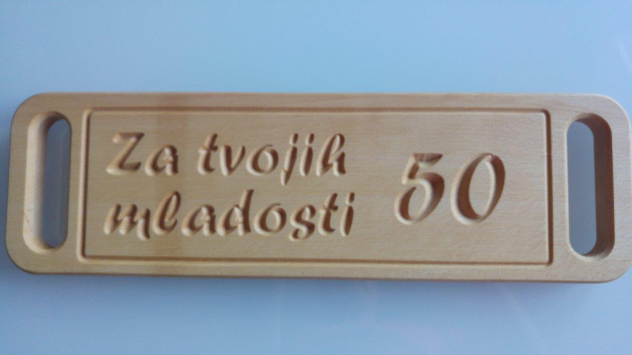 Postrežni pladenj 530 x 150 mm